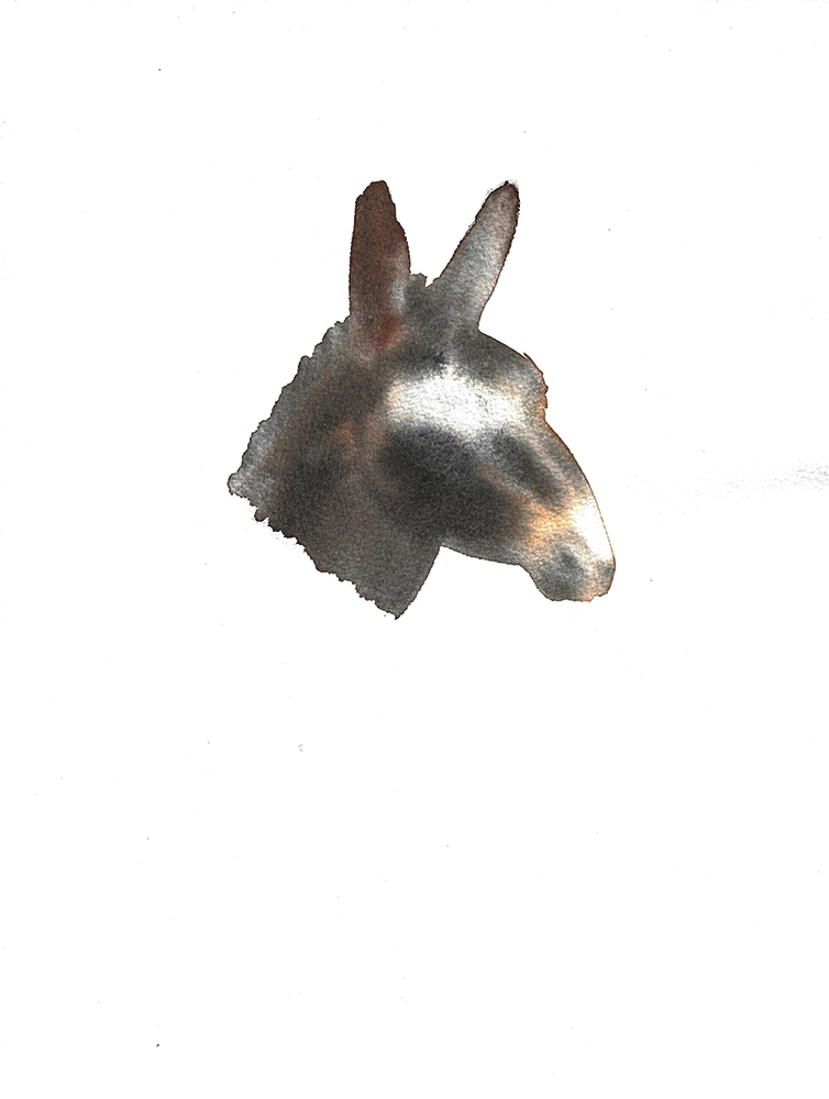 Aquarelle sur papier,
24 x 32 cm