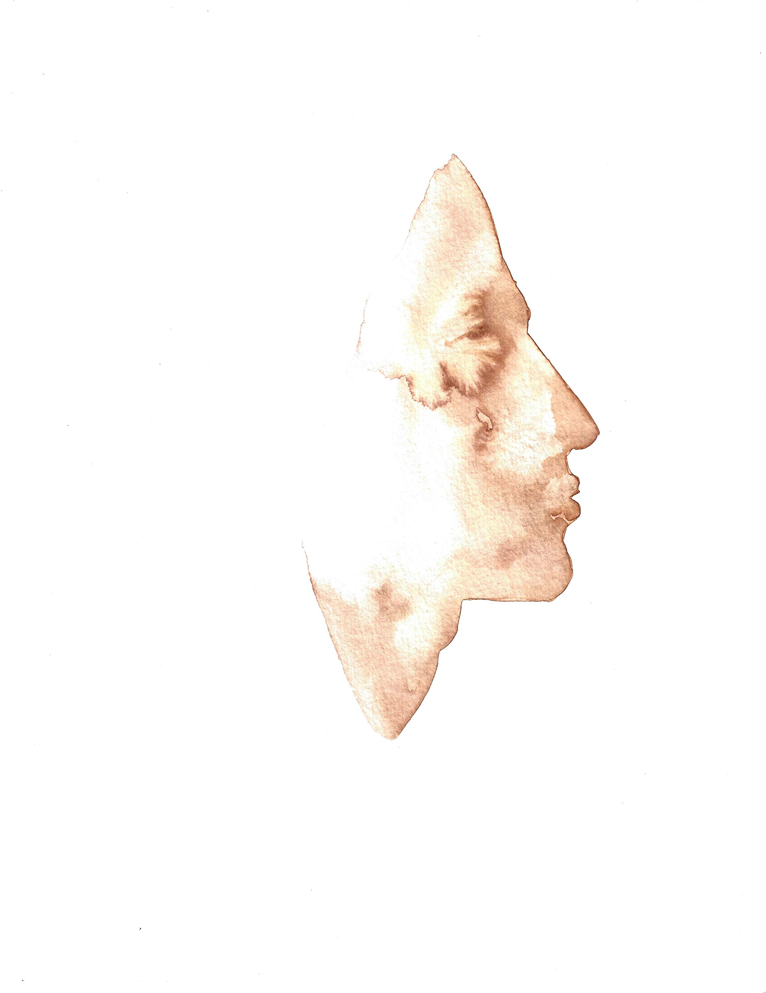 aquarelle sur papier, 32 x 24 cm