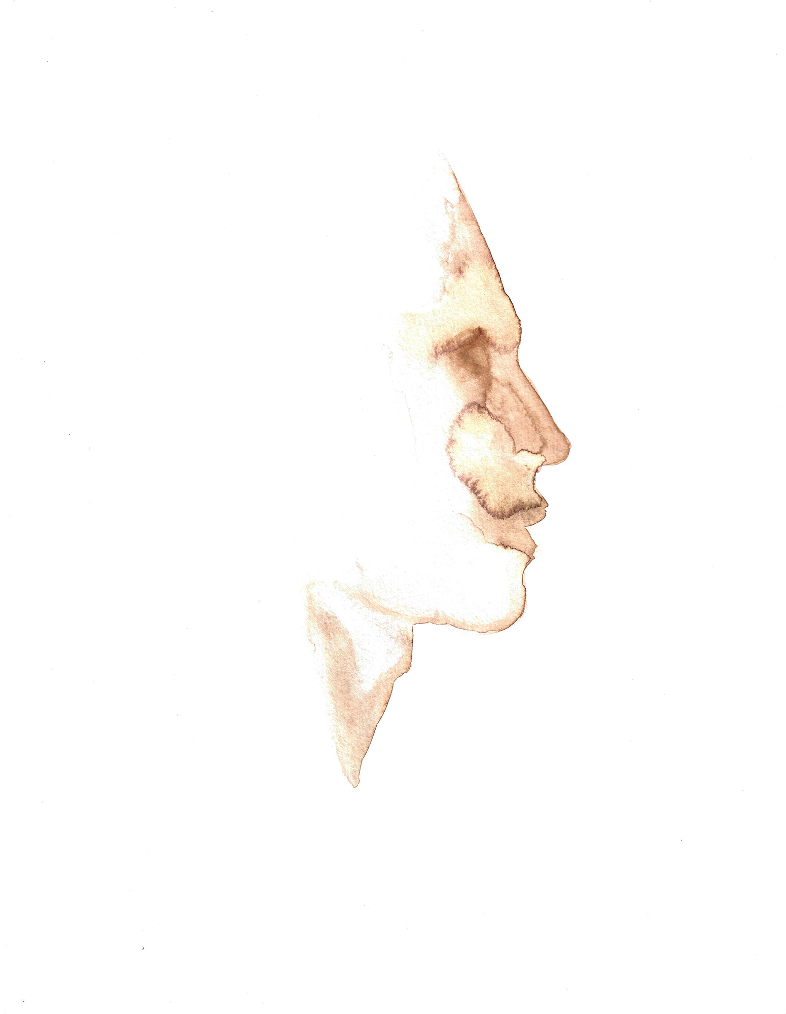 aquarelle sur papier, 32 x 24 cm