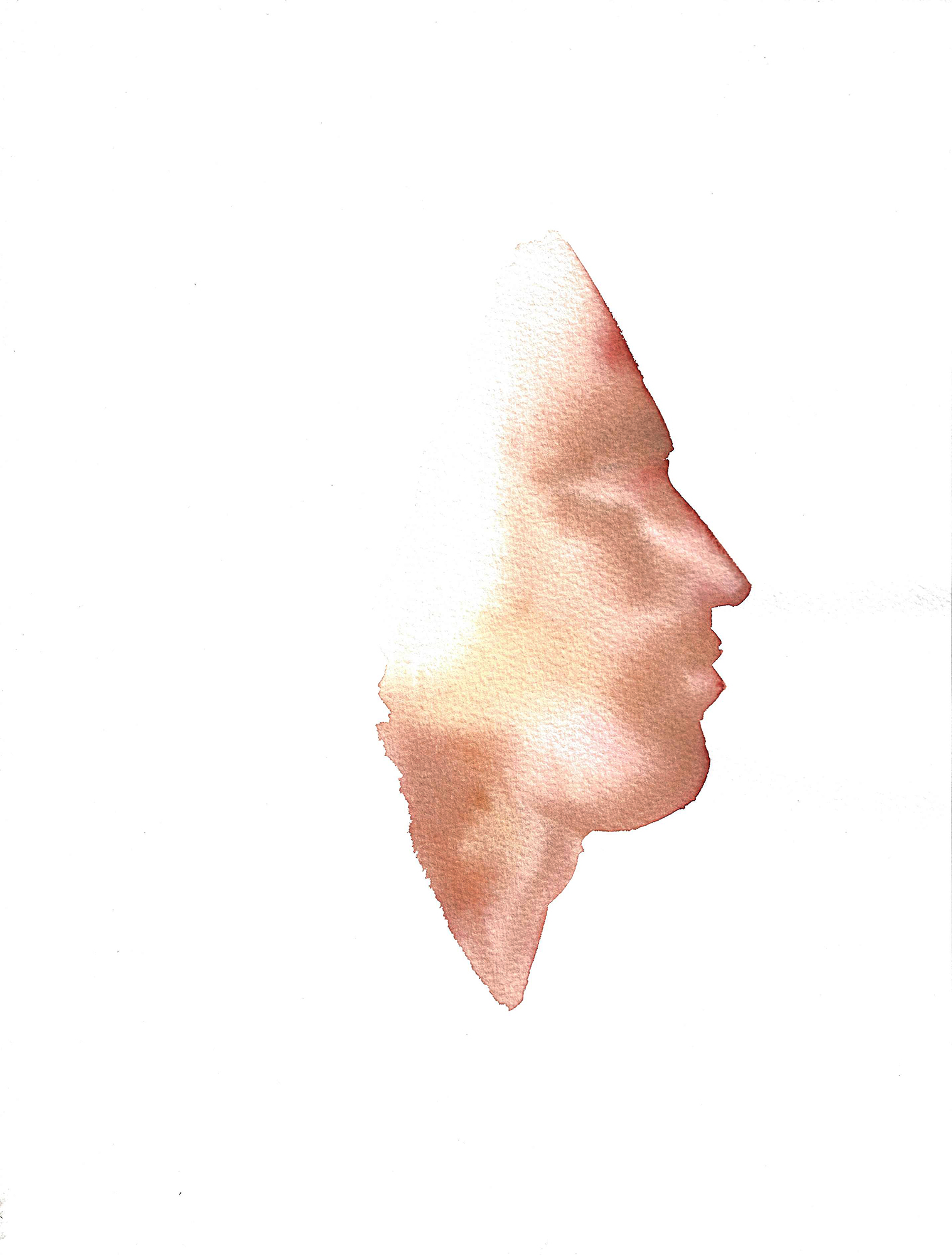 aquarelle sur papier, 32 x 24 cm